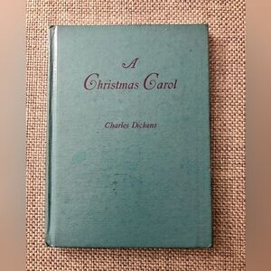VINTAGE BOOK ‘ A CHRISTMAS CAROL’ CHARLES DICKENS